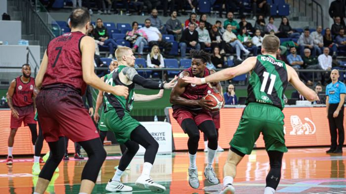 Gaziantep Basketbol'a son çeyrek şoku